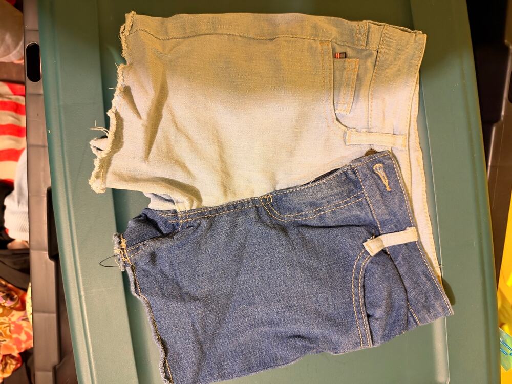 Vigoss Girls' "The Marley" Denim Mom Shorts